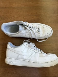 Nike Air Force 1 Low '07 Triple Blanco Talla 15 Hombres EE. UU. CW2288-111 Zapatos Tenis - Imagen 1 de 15