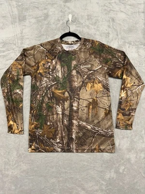 MAGELLIN x REAL TREE LIGHTWEIGHT BREATHABLE HUNTING LONGSLEEVE CAMO SHIRT SMALL - Image 1 of 4