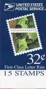 U.S. MAKESHIFT BOOKLET OF 15 SCOTT#BK253 1996 32ct IOWA STATEHOOD MINT #3640 - Picture 1 of 2