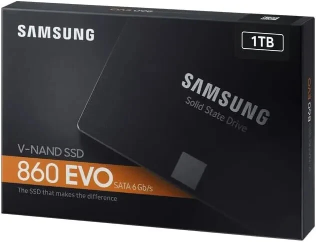 Samsung 860 EVO 1 TB Internal Solid State Drive,SSD,MZ-76E1T0B/EU New and Sealed - Image 1 of 1