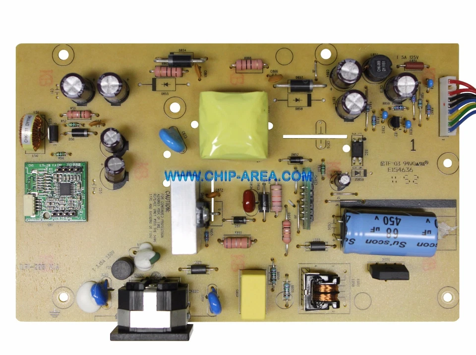 Placa fuente de alimentación ILPI-298 V.A. Lenovo IBM LT1952pwD LT2252pwD 491A015W1400R Foto 1 de 1