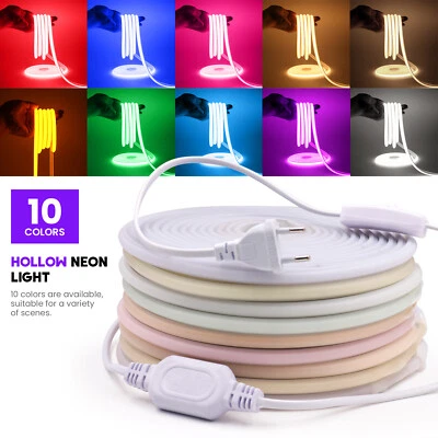 Neon COB LED Streifen Stripe 230V IP65 Band Lichtschlauch Leiste Kette Inn/Außen - Bild 1 von 4