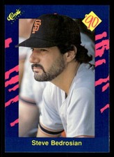 Steve Bedrosian 1990 Classic Blue #62   San Francisco Giants