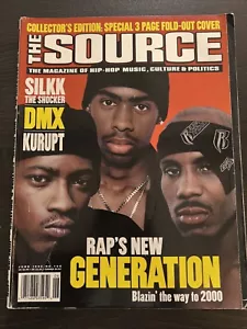 THE SOURCE MAGAZINE JUNE 1998 NO 105- BIG PUN DMX KURUPT - PRE-OWNED - Picture 1 of 4