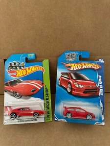 Hot Wheels Lot 2x 69 Dodge Charger Daytona / Citroen C4 Rally All Stars G1 - Picture 1 of 1