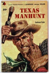 Texas Manhunt by Jackson Cole 1955 Pyramid Paperback 144 - Bild 1 von 1