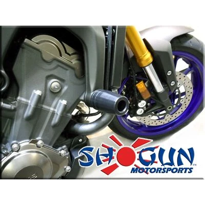 Deslizadores de marco Shogun negro sin corte 750-6399 Foto 1 de 3