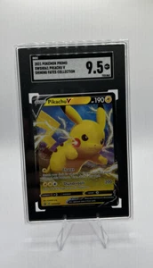 2021 Pokemon Promo Shining Fates Collection #SHSH061 PIKACHU V SGC 9.5 - Picture 1 of 2