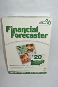 Broderbund  FINANCIAL Forecaster SOFTWARE designed for QUICK BOOKS -New -Sealed- - Picture 1 of 4