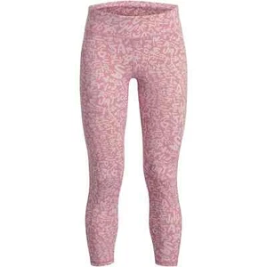Under Armour Girls' Motion Crop Leggings, Pink Elixir, Youth Large - Picture 1 of 2