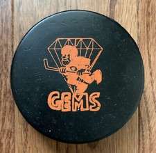 Vintage Dayton Gems IHL Hockey Puck