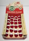 Vintage Mycro Fishing Float Bobber Single Eye Complete In Store Display Box NOS