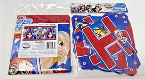DC Super Hero Girls Happy Birthday Banner & Tablecloth American Greetings - Picture 1 of 6