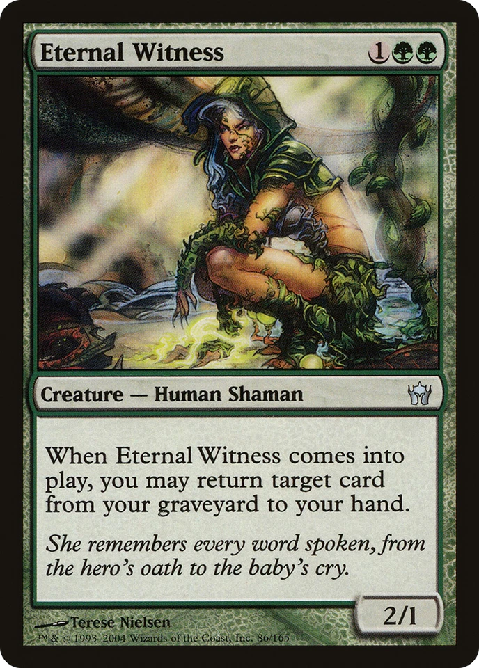 Eternal WitnesS X (1) Fifth Dawn EX/NM MtG (RG) 4RCards - Image 1 of 1