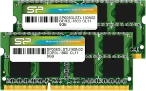 Silicon Power 16GB (2 x 8GB) DDR3 1600MHz (PC3 12800) 240-pin CL11 1.35V SODI... - Picture 1 of 7