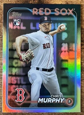 Chris Murphy 2024 Topps S1 Rainbow Foil Rookie RC #73 Boston Red Sox - Image 1 of 2