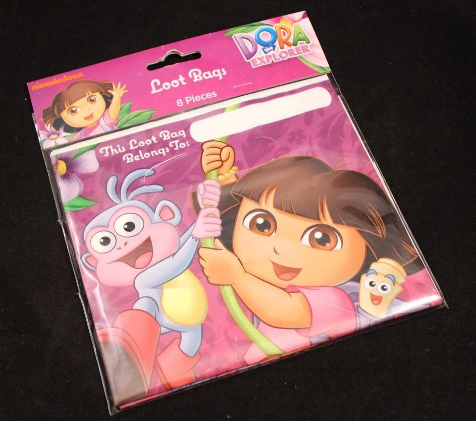  Designware Nickelodeon Dora la Exploradora 8 Bolsas de Botín/Bolsas para Favor de Fiesta Foto 1 de 1