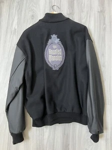 Giacca Disney Haunted Mansion Letterman Imagineering WDI taglia XL NUOVA mai indossata - Foto 1 di 2