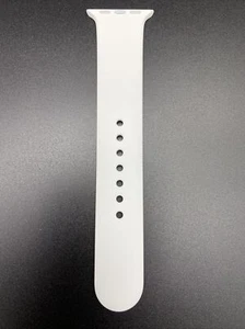 Genuine Apple Watch Sport Band Piece 38/40mm - White - OEM - M/L Strap Only - Picture 1 of 3