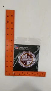 Low Profile Aluminum T2 Football Decal Emblem NFL Washington Commanders - Picture 1 of 5