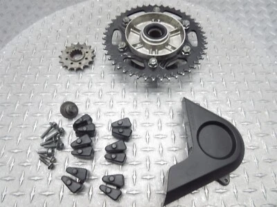 2003 02-03 Honda CBR 954 CBR954RR Front Rear Sprocket Gear Hub Damper Cover Lot - Image 1 of 4