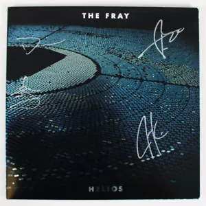 The Fray Band Signed Record Album Helios (4) Joe King, Dave Welsh etc.- COA BAS - Picture 1 of 11
