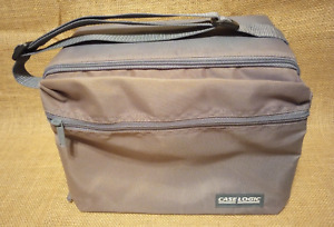 Case Logic Gray 30 CD Disc Holder Travel Carrying Case DJ Carry Bag w/ Strap