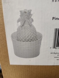 Foreside Home and Garden Pineapple Indoor Water Fountain With Pump New - Picture 1 of 4