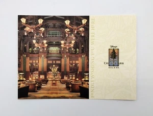 Vintage Disney's Grand Californian Hotel & Spa Large Postcard Only - Picture 1 of 10