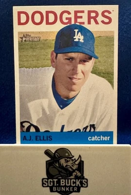 2013 Topps Heritage - A.J. Ellis #88 - Image 1 of 2