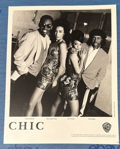 CHIC ORIGINAL 1992 Warner Bros. Press Photo NILE RODGERS BERNARD EDWARDS - Picture 1 of 1
