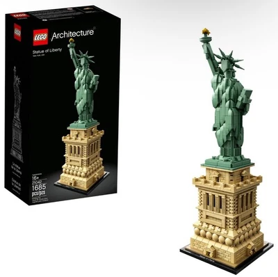 LEGO 21042 Architecture Statue of Liberty Model Building Retired New Sealed - Image 1 of 4