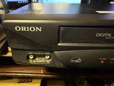 Orion VR0212A VCR Player and Recorder with Auto Tracking No Remote Tested Works - Image 1 of 3