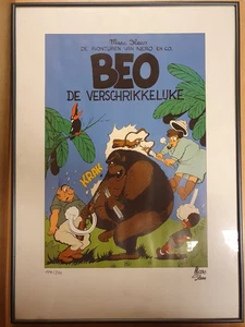 LIMITED EDITION NUMBERED POSTER MARC SLEEN / NERO - BEO DE VERSCHRIKKELIJKE - Picture 1 of 4