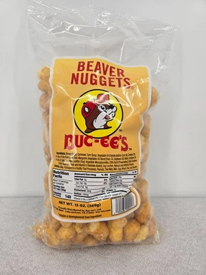 BUC-EES Beaver Nuggets Sweet Corn Puff Snacks Texas Bucee’s Buc-ee’s 13oz Bag