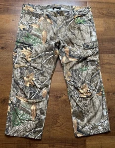 NWT Under Armour Storm Realtree Edge Mens 44X30 Camo Hunting Pants 1313212 - Picture 1 of 9