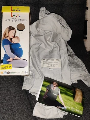 Écharpe de portage 0-9 mois love radius comme neuve - Photo 1/3