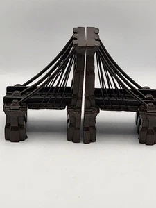 Pair Brooklyn Bridge Bookends Cast Iron Restoration Hardware New York Book Ends - Picture 1 of 11