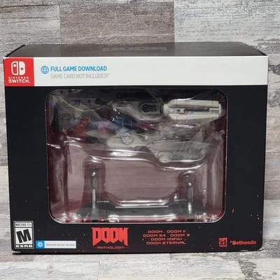 Doom Anthology Collector's Edition Steel Book BFG Nintendo Switch New Sealed  - Image 1 of 4
