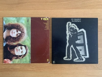T. Rex lot: Self-titled 1971 and Electric Warrior 2003 180g reissue vinyl - Image 1 of 4