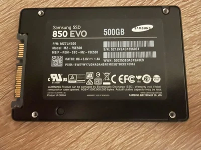 SSD Samsung 850 EVO 500go - Photo 1/2