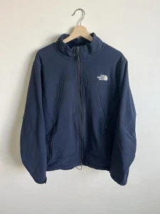 The North Face Mens Full Zip Jacket Soft Shell Bionic Sherpa Lined Blue Sz XL - Picture 1 of 7