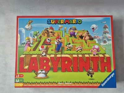 Ravensburger Super Mario Labyrinth Board Game Nintendo Age 7+ 2019 VGC  - Image 1 of 4