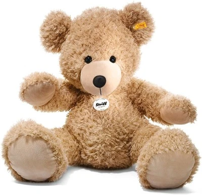 New with Tag Steiff Extra Large 31" Jumbo Blonde Flynn Teddy Bear - Image 1 of 2