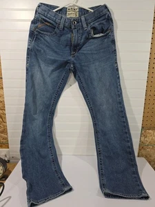 2 Paia Jeans Ariat Uomo 30x32 Blu Denim M5 Vestibilità Dritta Gamba Dritta Vestibilità - Foto 1 di 18