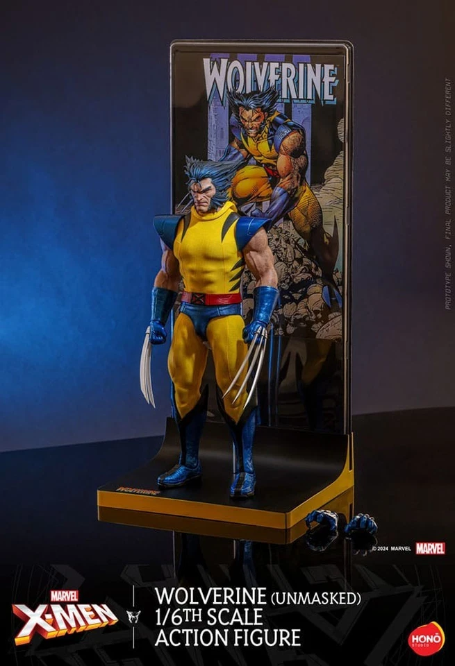 Hono Studios | Marvel Comics X-Men – Wolverine Unmasked Version 12" Figure - Immagine 1 di 1