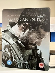 American Sniper Blu-ray Steelbook UK - Picture 1 of 3