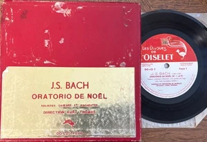 KURT THOMAS / BACH christmas oratorio / DISQUES DE L'OISELET DO-LD 7-9 - Picture 1 of 1