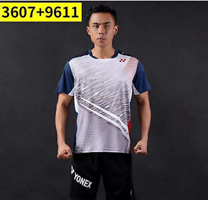 2020 New men's Outdoor sports Tops tennis/badminton Clothes T shirts 3607