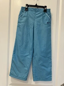 Nike Sport Pants Girl 6T Teal Excellent  - Picture 1 of 5